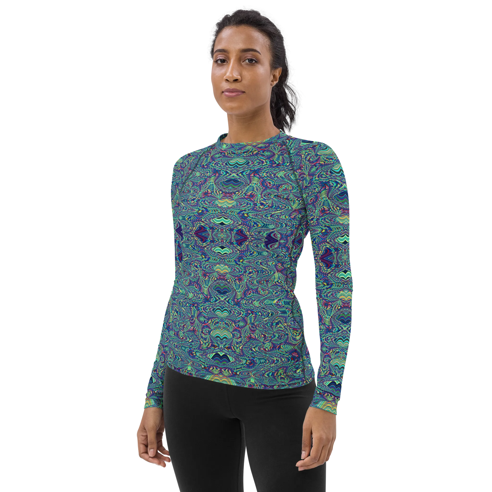 Recursia Alchemical Vision I Women's Rash Guard