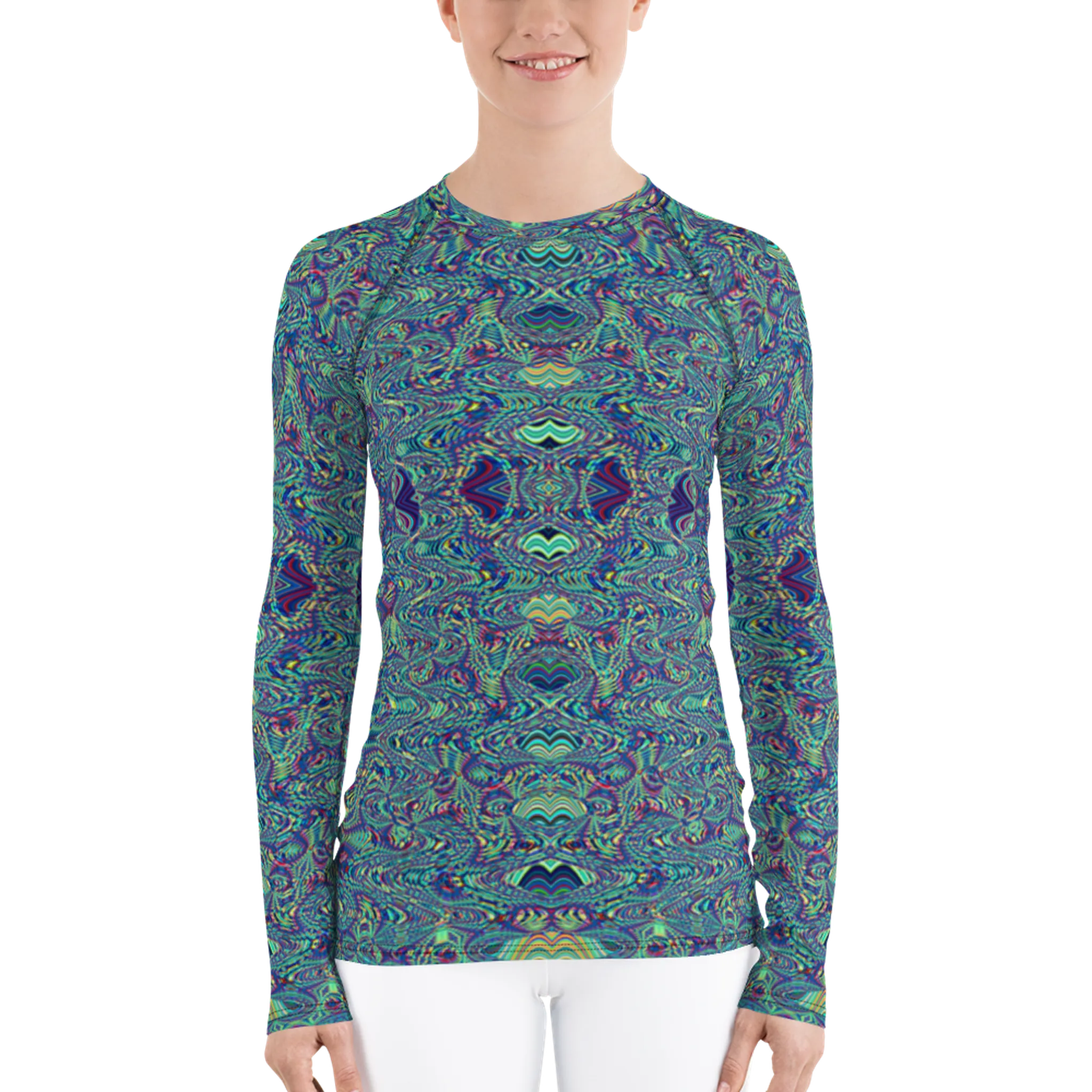 Recursia Alchemical Vision I Women's Rash Guard