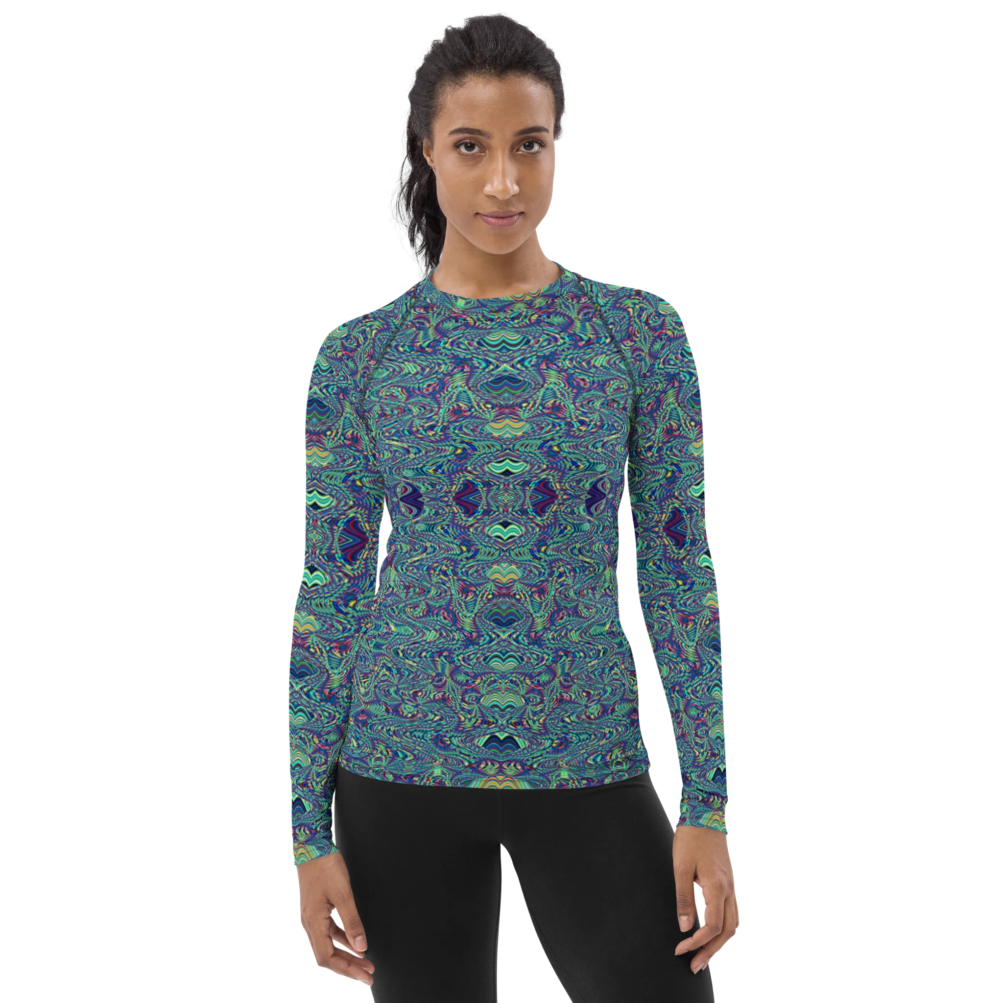 Recursia Alchemical Vision I Women's Rash Guard