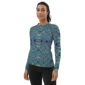 Recursia Alchemical Vision I Women's Rash Guard