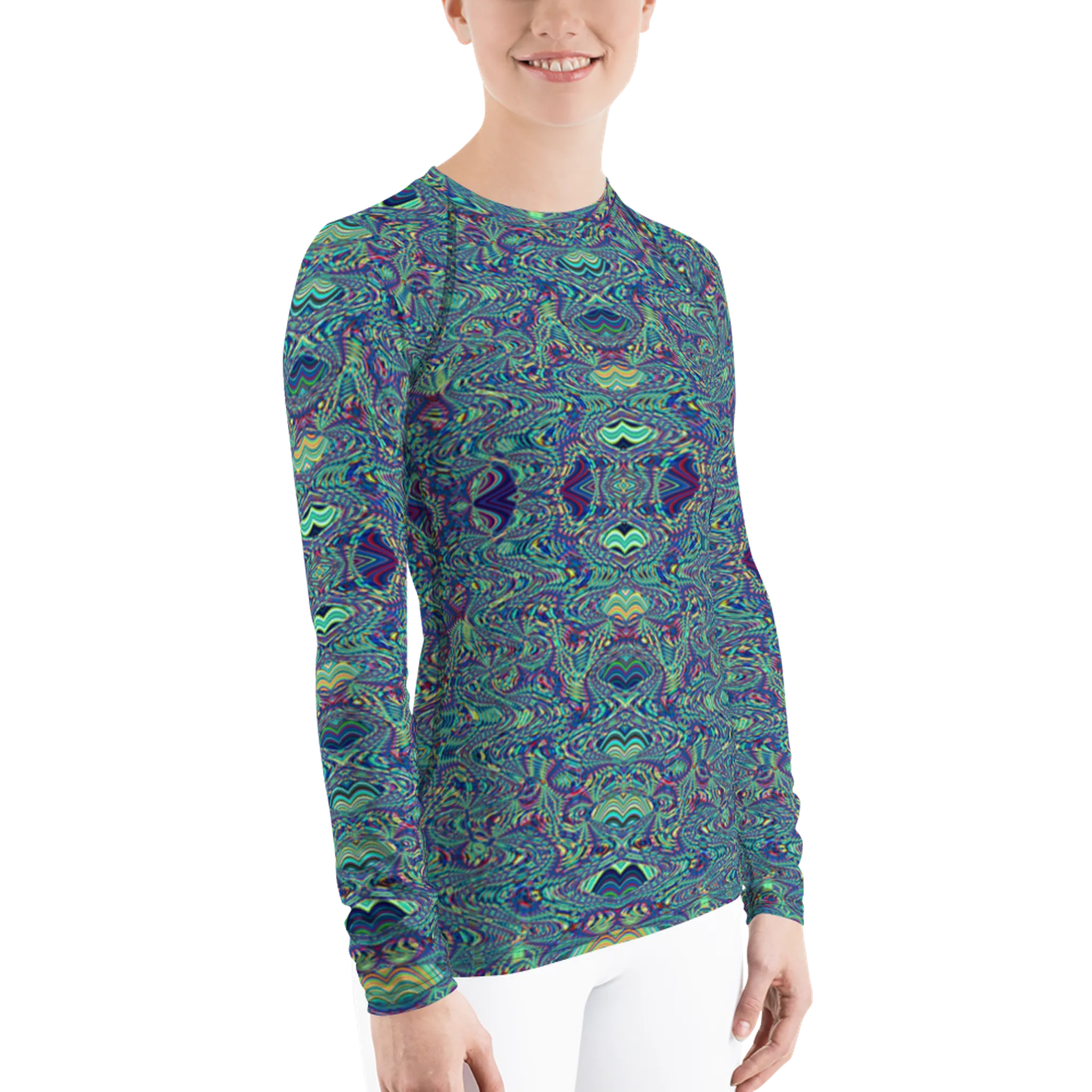 Recursia Alchemical Vision I Women's Rash Guard