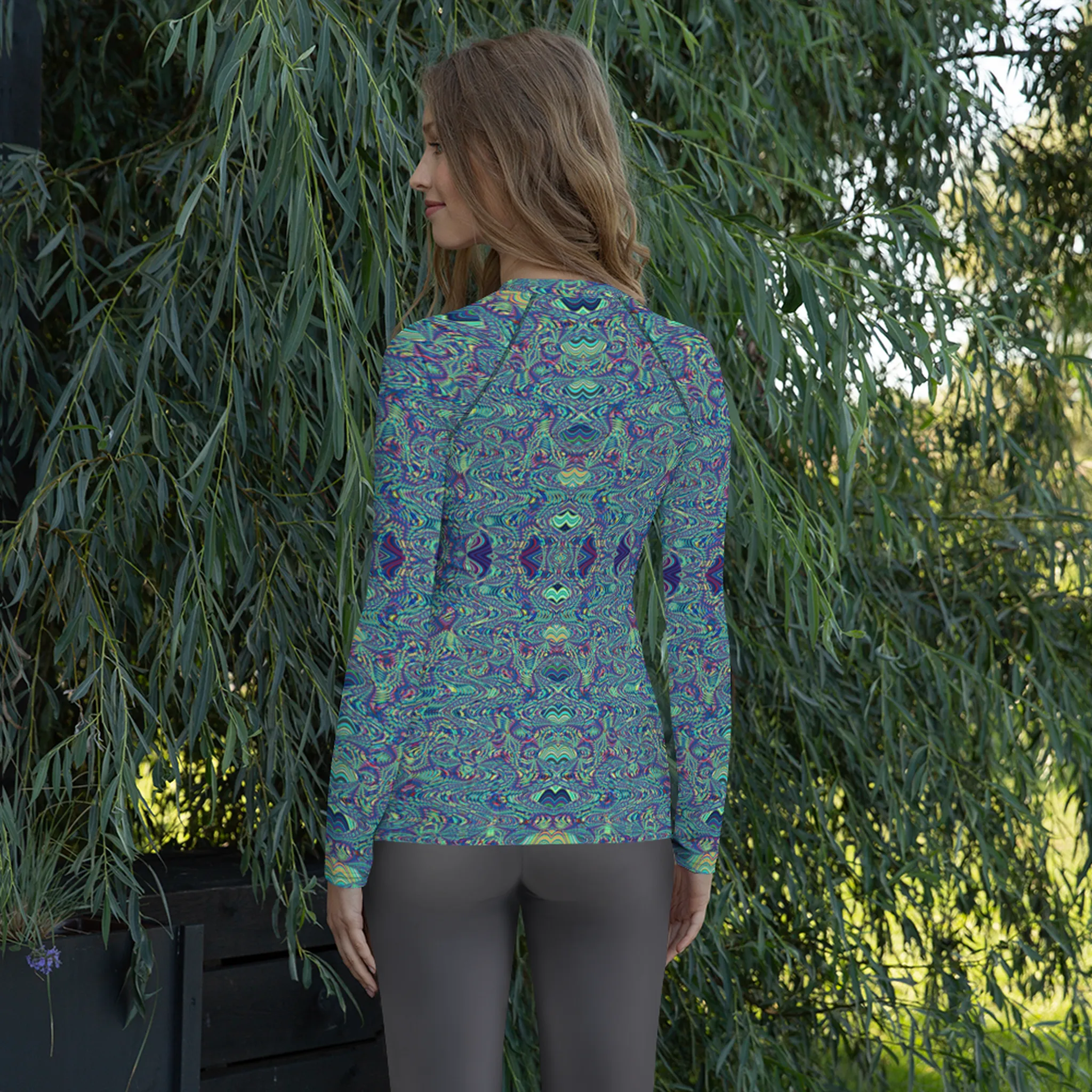 Recursia Alchemical Vision I Women's Rash Guard