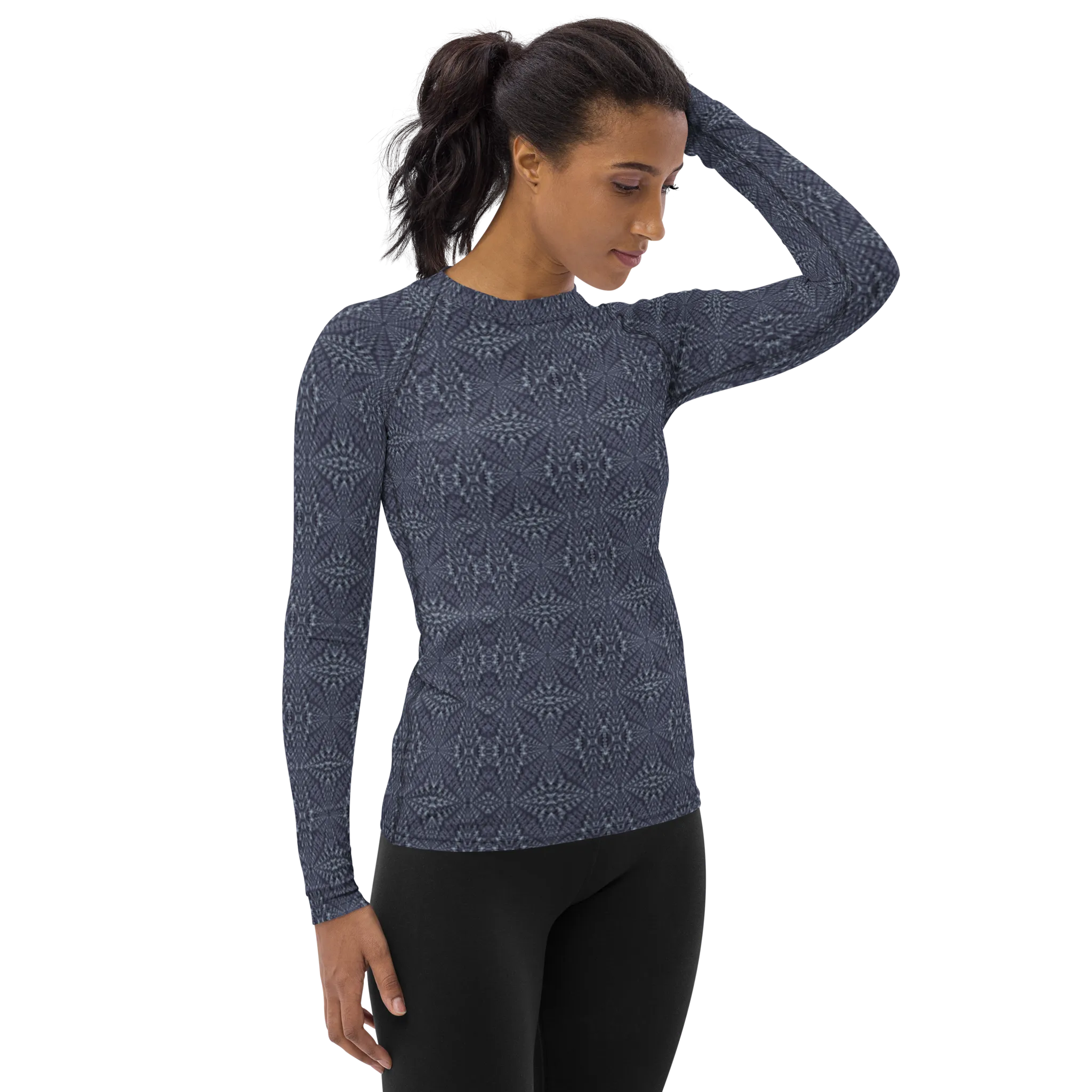 Recursia Fabrique Unknown II Women's Rash Guard In Blue