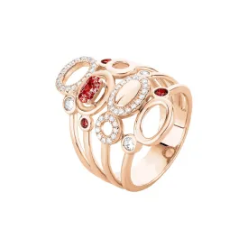 Ring GALETS RO Garnet