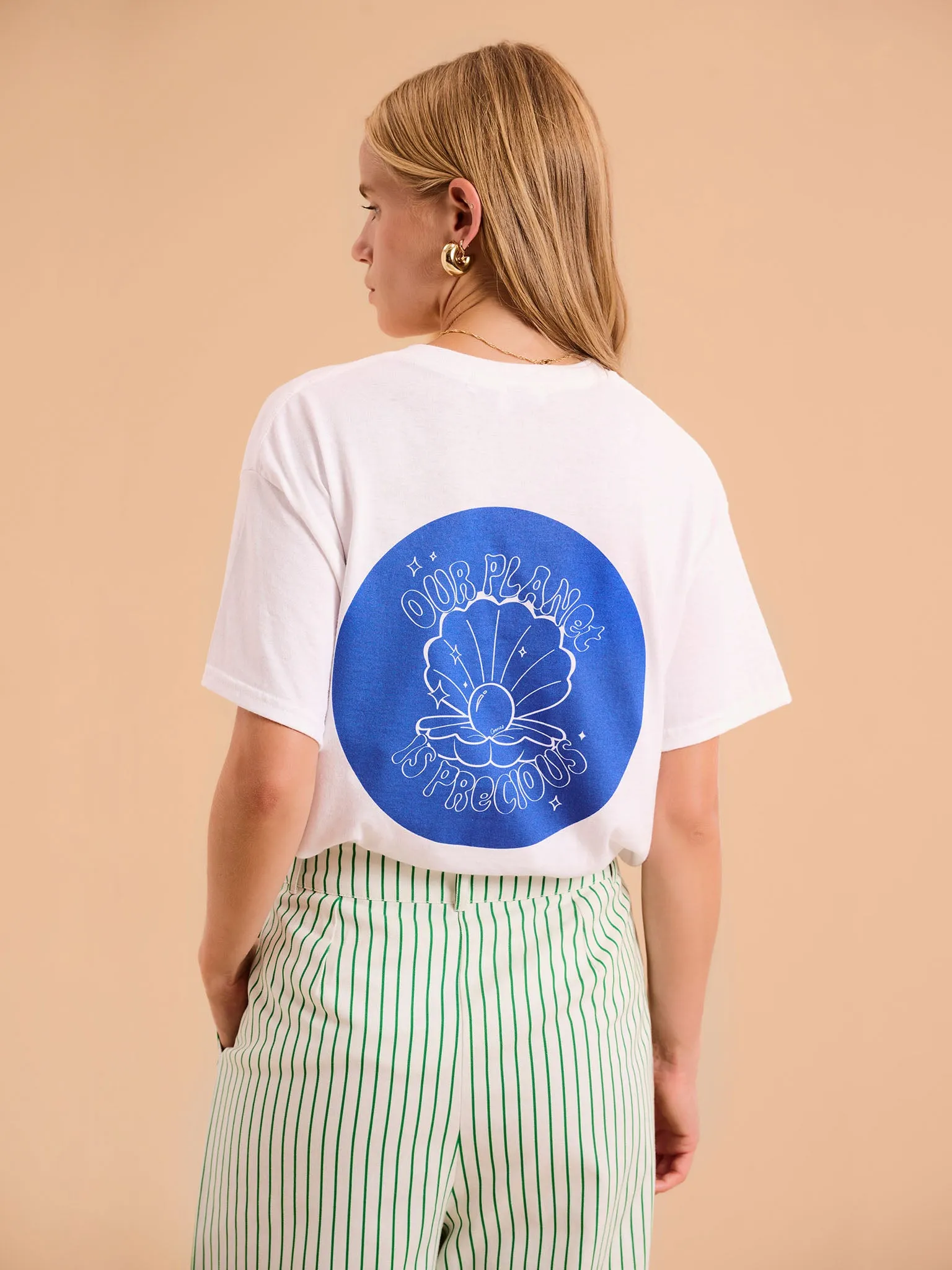 Shell Print Boyfriend T-Shirt