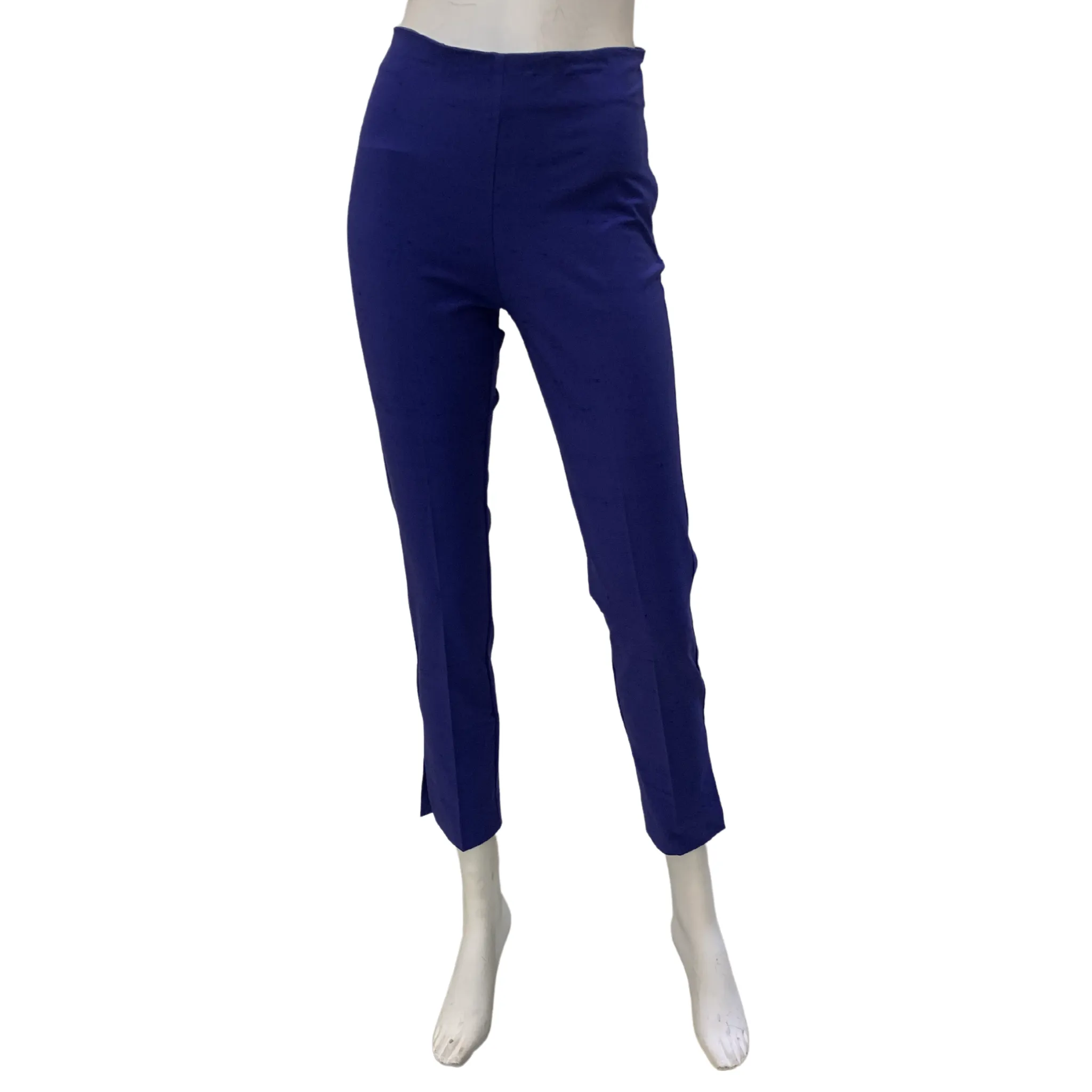 Slim Cut Silk Stretch Pant