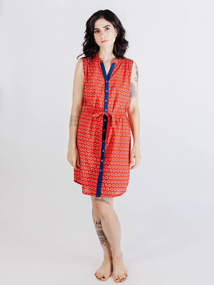 Thalia Shirt Dress - Poppy Suns