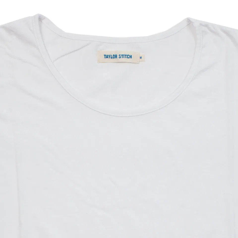 The Aidan - White Tee