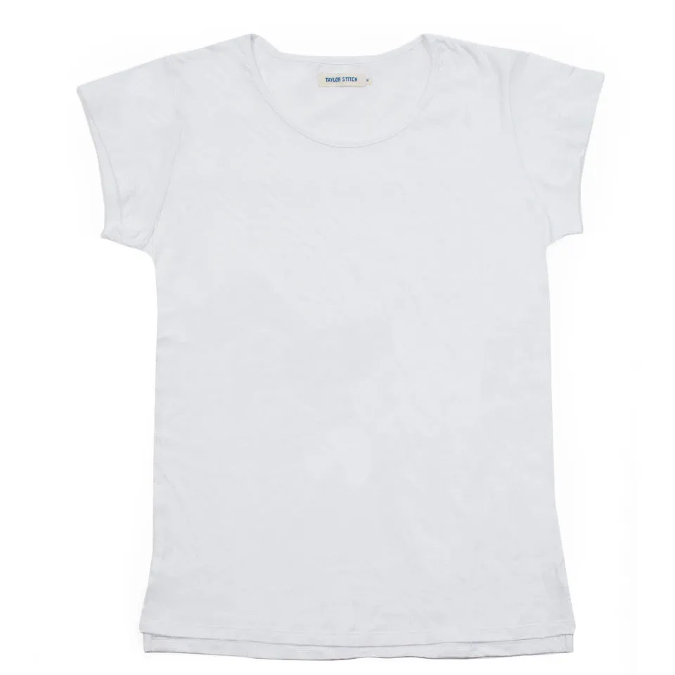 The Aidan - White Tee