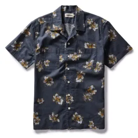 The Conrad Shirt in Dark Blue Floral