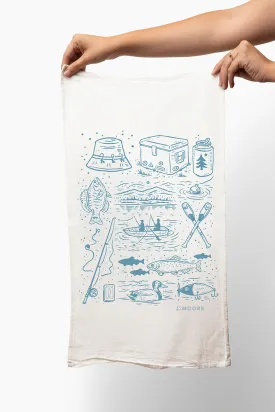 The Lake Tea Towel