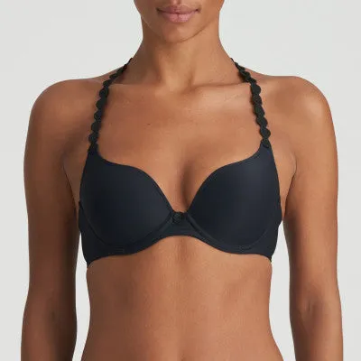 TOM Formed Heart Shaped Bra (Charcoal) A-F Cup