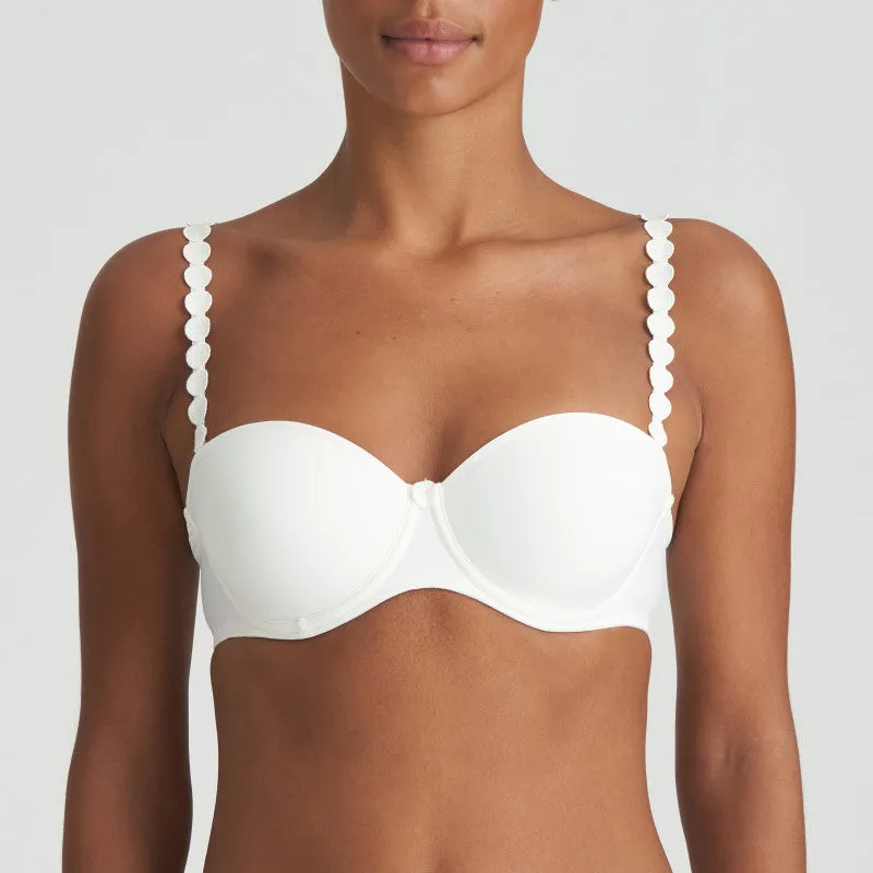 TOM Formed STRAPLESS Bra (Ivory) A-E Cup