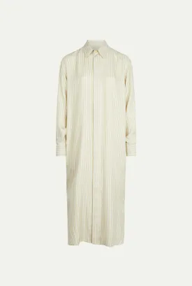 UZUD silk shirt dress