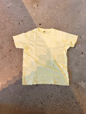 Velva Sheen Light Yellow Rolled T Shirt