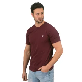 Walker & Hunt - Burgundy Subtle Tee