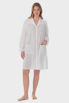 White Cotton Dream Short Robe/Dress