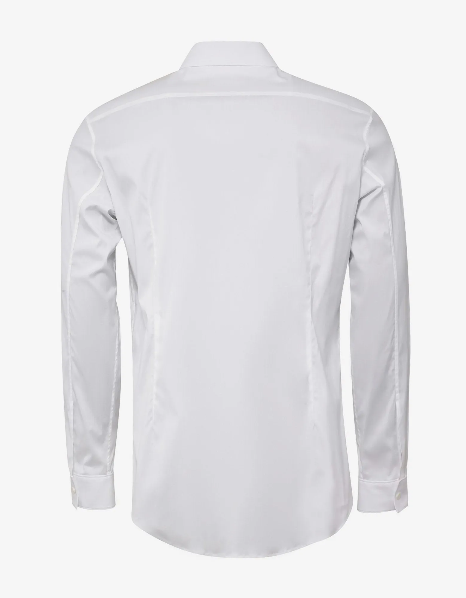 White Slim Fit Shirt -