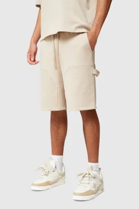 WORKER SHORT - BEIGE